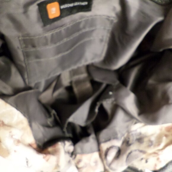 Wilsons Leather Floral Fabric Medium Sz Shoulder Bag - Picture 6 of 12